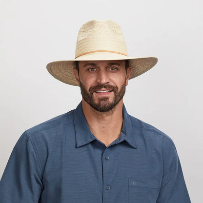 Paulo | Mens Wide Brim Straw Safari Sun Hat