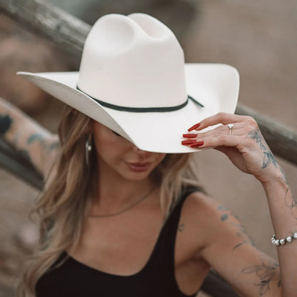 Pioneer | Womens Canvas Cotton Western Cowgirl Hat