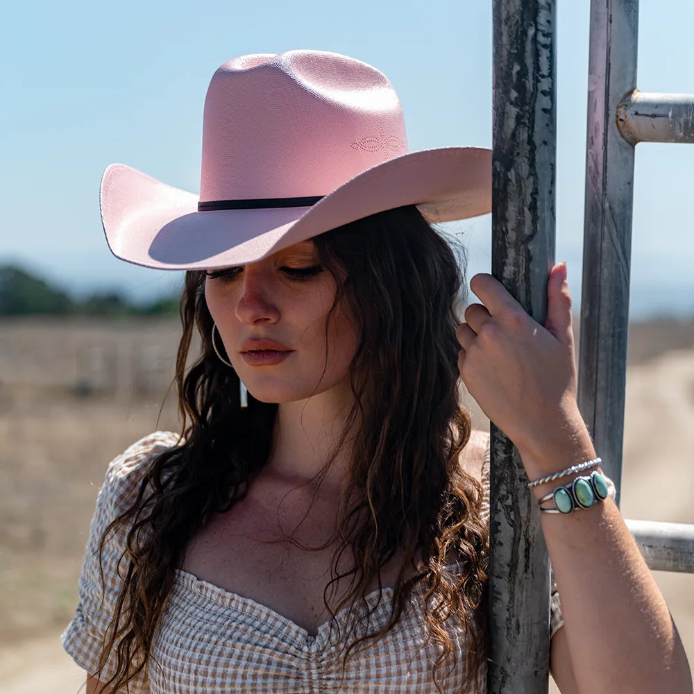 Pioneer | Womens Canvas Cotton Western Cowgirl Hat