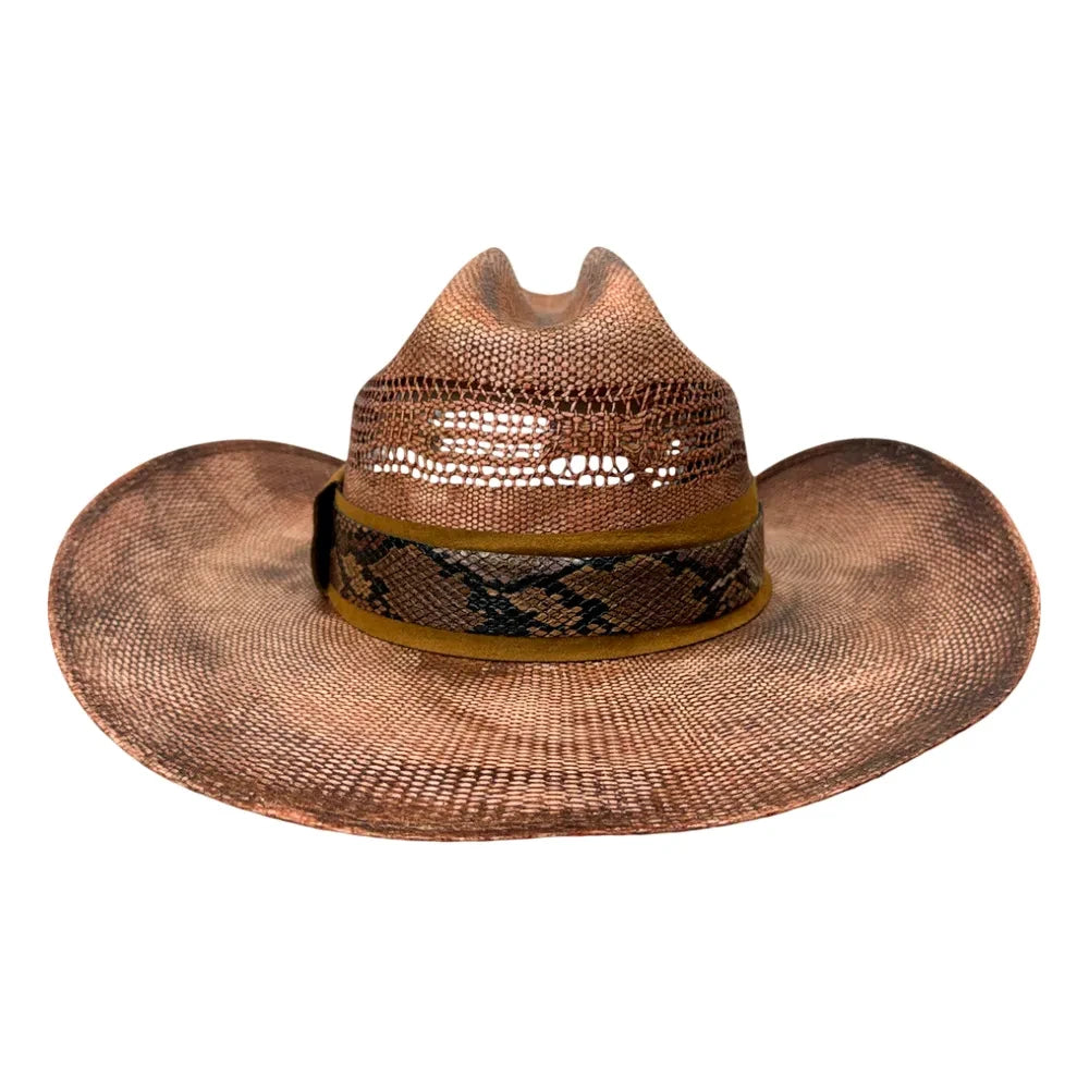 Porter | Mens Bangora Straw Cowboy Hat