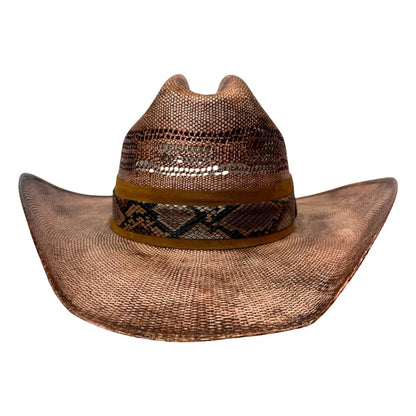 Porter | Mens Bangora Straw Cowboy Hat