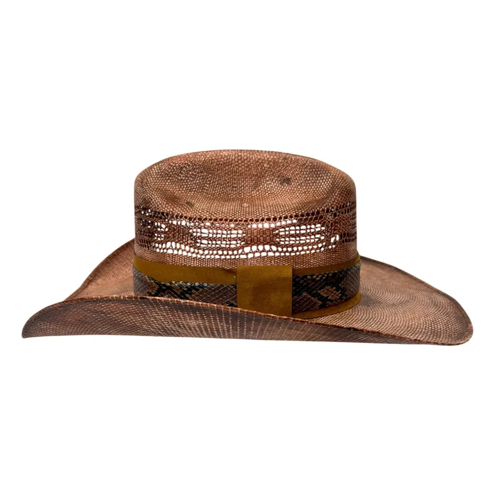 Porter | Mens Bangora Straw Cowboy Hat