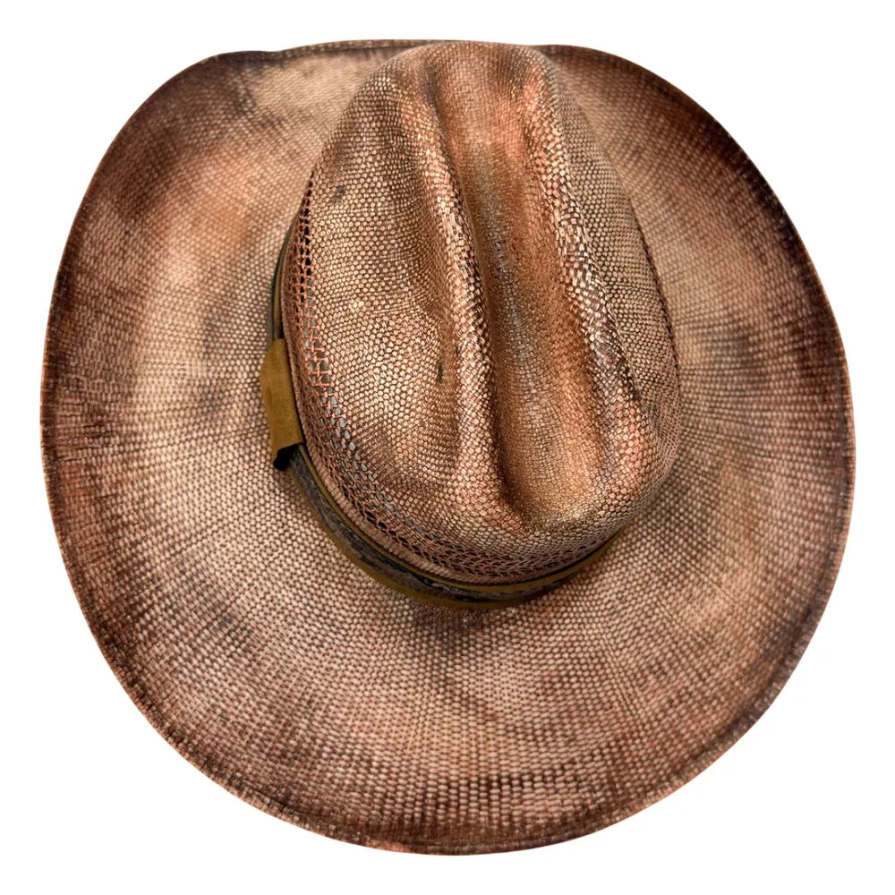 Porter | Mens Bangora Straw Cowboy Hat