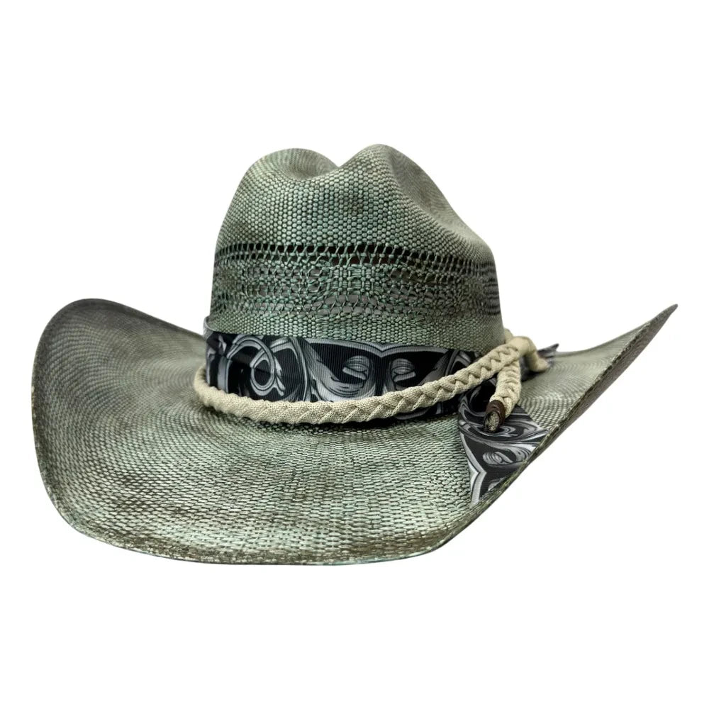 Porter | Mens Bangora Straw Cowboy Hat