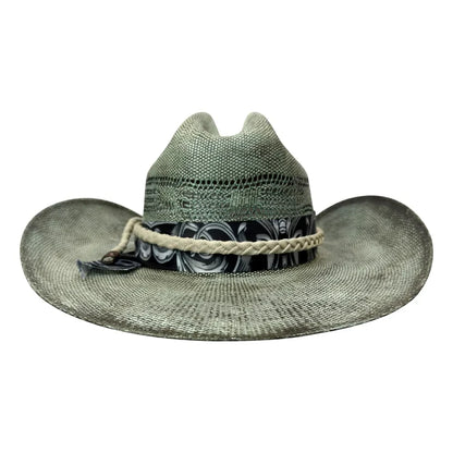 Porter | Mens Bangora Straw Cowboy Hat