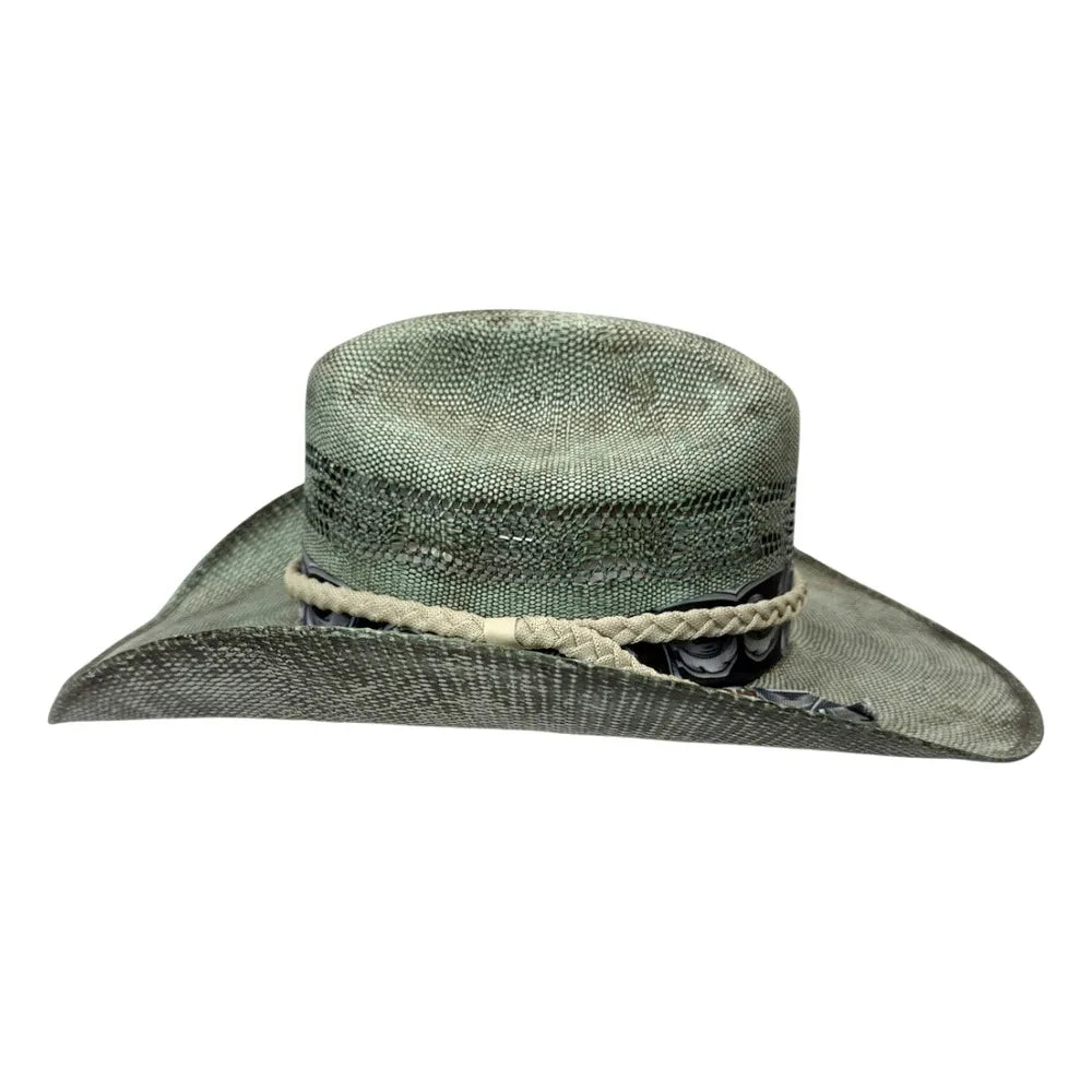 Porter | Mens Bangora Straw Cowboy Hat