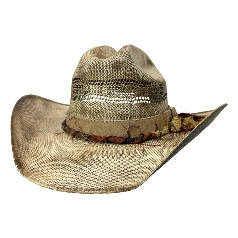 Porter | Mens Bangora Straw Cowboy Hat
