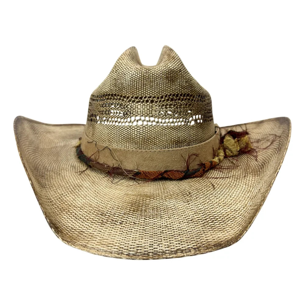 Porter | Mens Bangora Straw Cowboy Hat