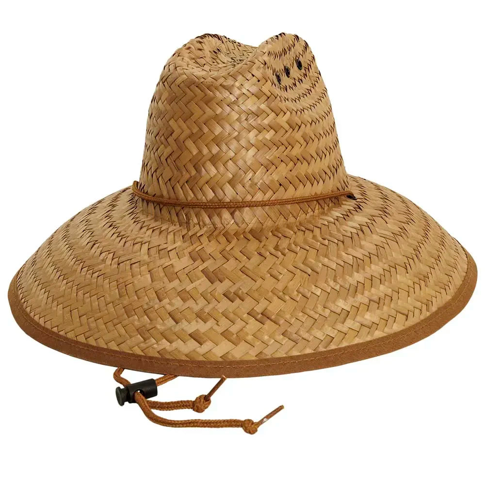 Barracuda | Mens Palm Leaf Straw Sun Hat Pre-Pack