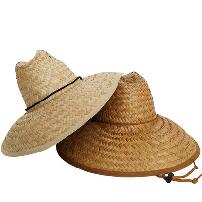 Barracuda | Mens Palm Leaf Straw Sun Hat Pre-Pack