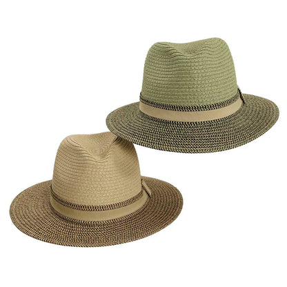 Belize | Womens Paper Braid Straw Sun Hat Pre-Pack