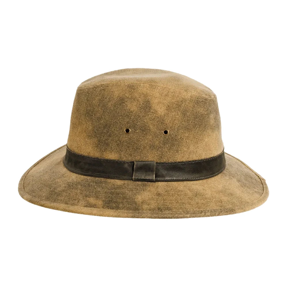 Shasta | Mens Tan Cotton Safari Outback Hat Pre-Pack