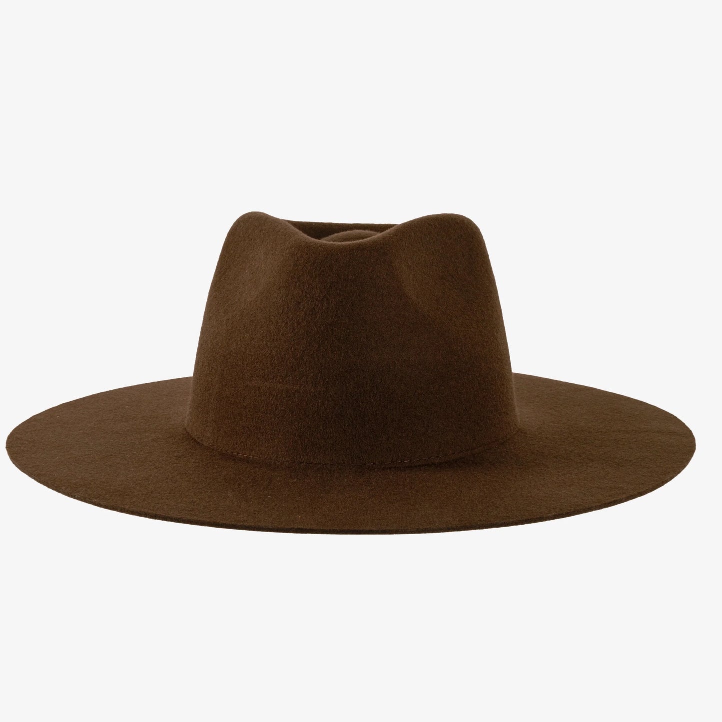 Rancher | Womens Wide Brim Felt Fedora Hat