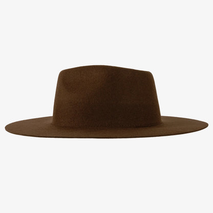 Rancher | Mens Wide Brim Felt Fedora Hat