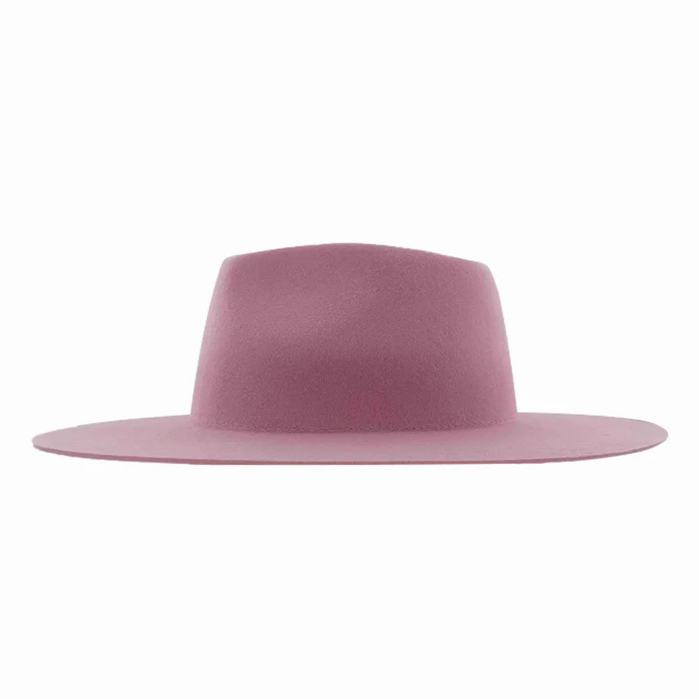 Rancher | Womens Wide Brim Felt Fedora Hat