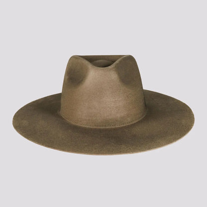 Rancher | Mens Wide Brim Felt Fedora Hat