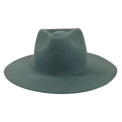 Rancher | Womens Wide Brim Felt Fedora Hat