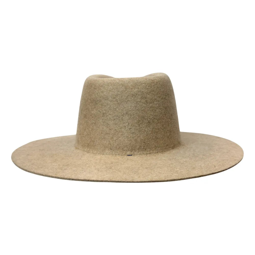 Rancher | Womens Wide Brim Felt Fedora Hat