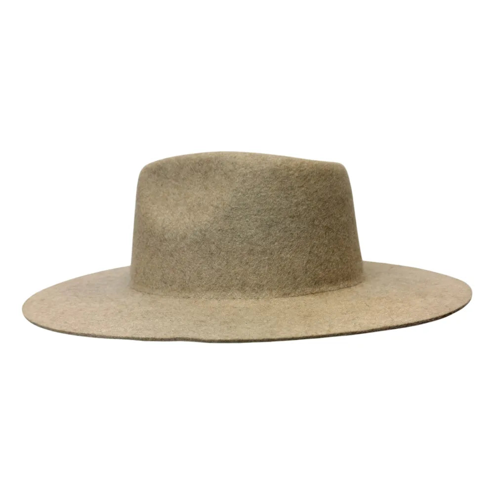 Rancher | Womens Wide Brim Felt Fedora Hat