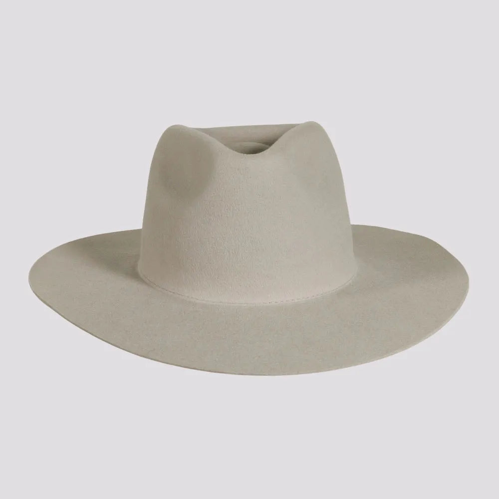 Rancher | Mens Wide Brim Felt Fedora Hat