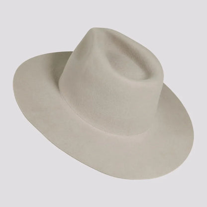 Rancher | Mens Wide Brim Felt Fedora Hat