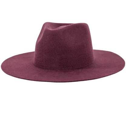 Rancher | Womens Wide Brim Felt Fedora Hat