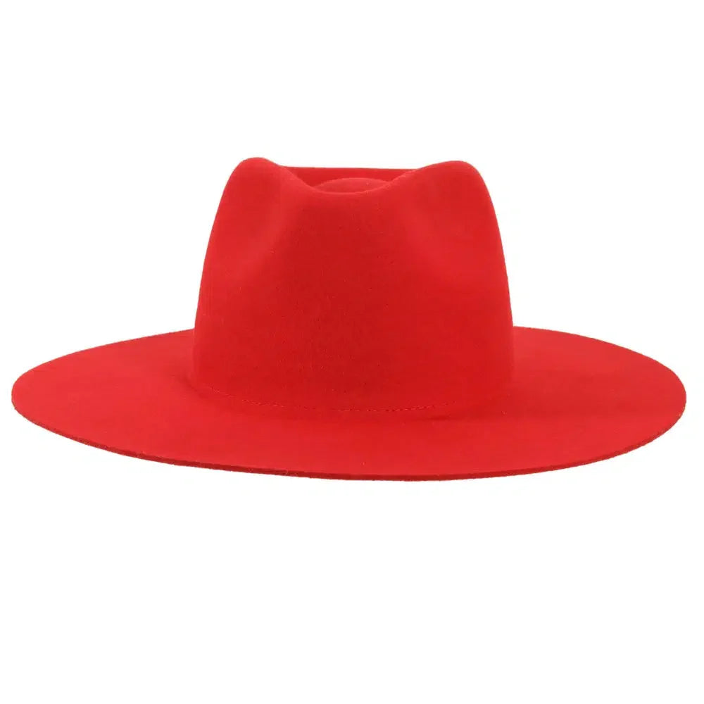 Rancher | Womens Wide Brim Felt Fedora Hat
