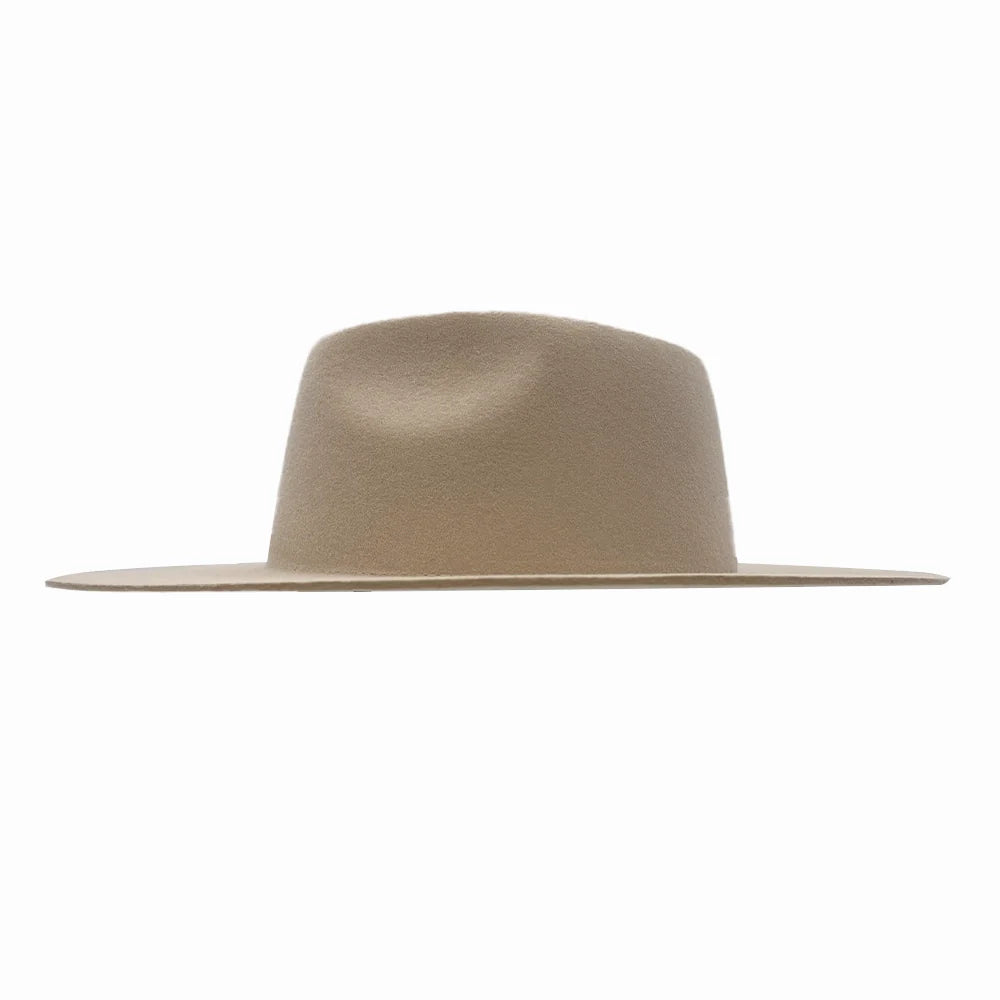 Rancher | Mens Wide Brim Felt Fedora Hat