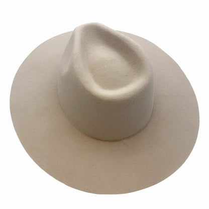 Rancher | Mens Wide Brim Felt Fedora Hat