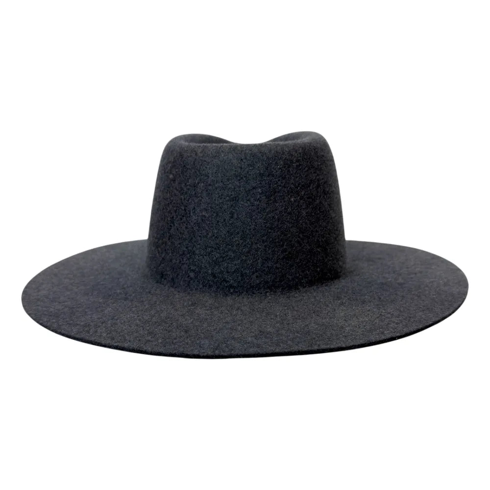 Rancher | Womens Wide Brim Felt Fedora Hat
