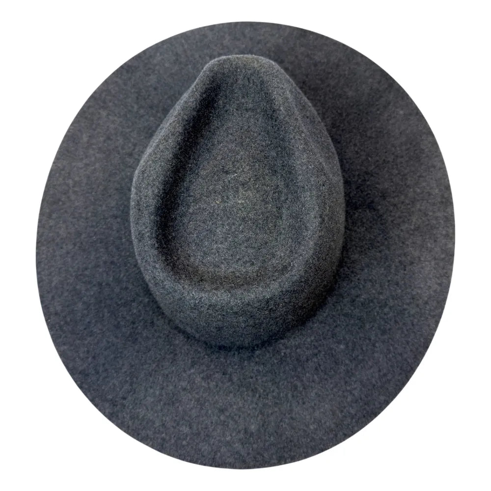 Rancher | Womens Wide Brim Felt Fedora Hat