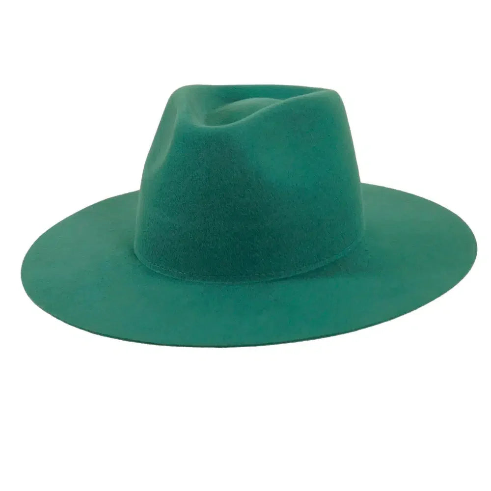 Rancher | Womens Wide Brim Felt Fedora Hat