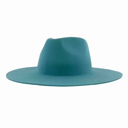 Rancher | Womens Wide Brim Felt Fedora Hat