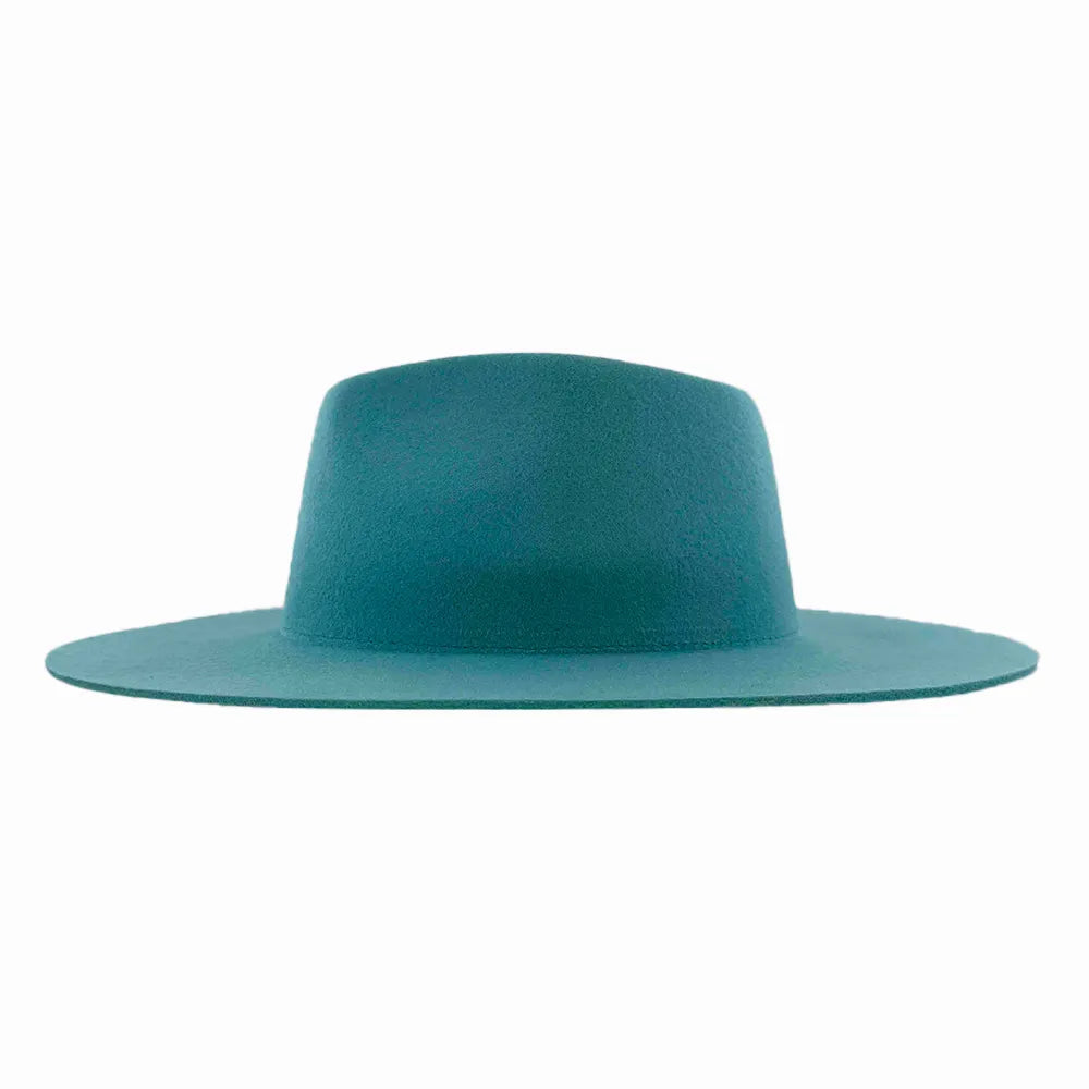 Rancher | Womens Wide Brim Felt Fedora Hat