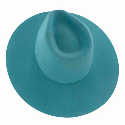 Rancher | Womens Wide Brim Felt Fedora Hat