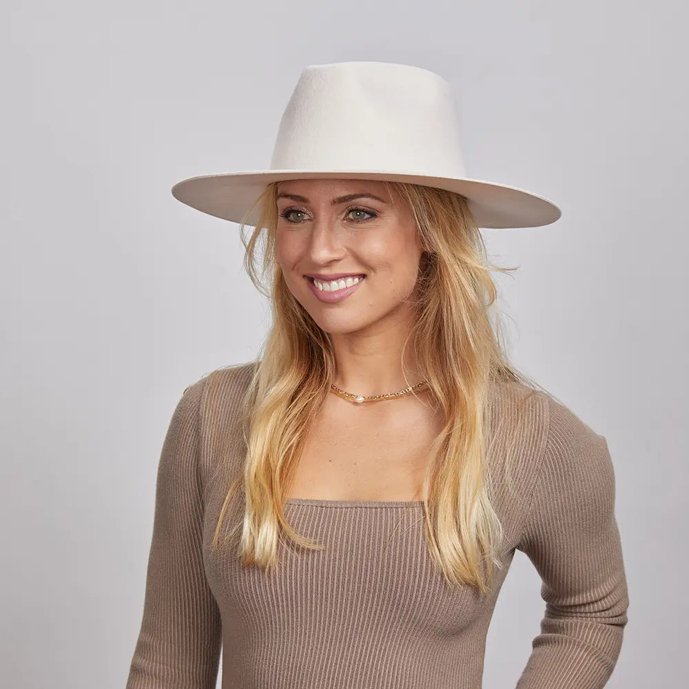 Rancher Vivid | Womens Colored Felt Fedora Hat