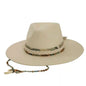 Resort Green Felt Fedora Front Full View