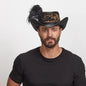 Reversible Ren | Mens Leather Festival Hat