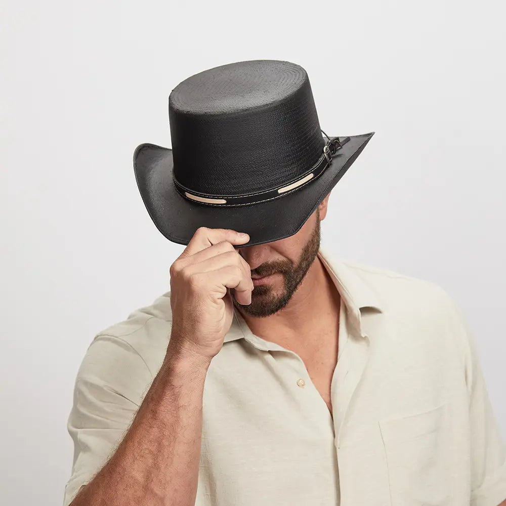 Ringleader | Mens Straw Top Hat