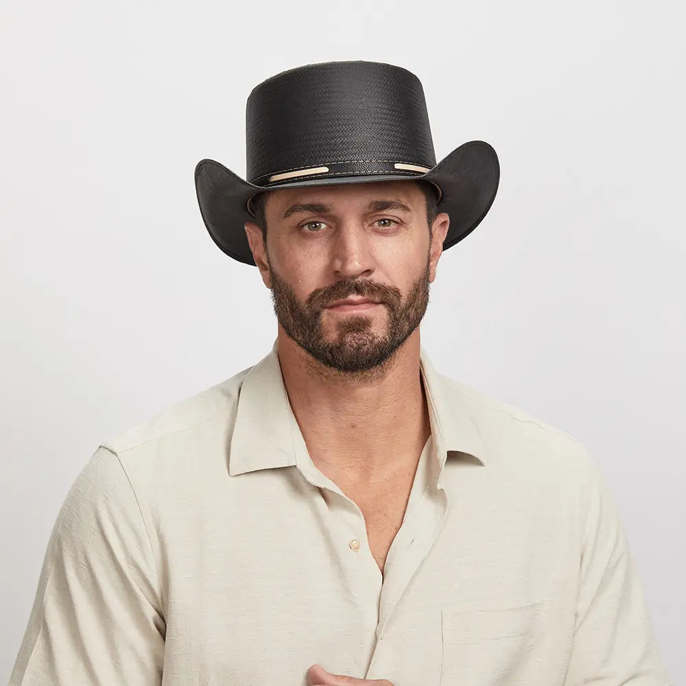 Ringleader | Mens Straw Top Hat