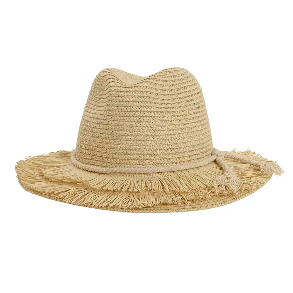 Santa Cruz Straw Hat SIde VIew