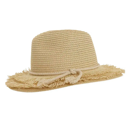 Santa Cruz Straw Hat SIde ANgled VIew