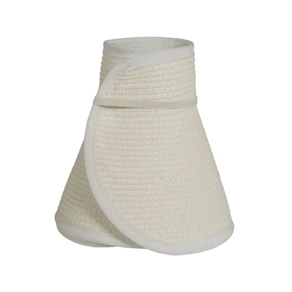 Sassy | Womens Paper Braid Roll Up Visor Sun Hat Pre-Pack