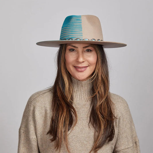 Sea N' Sand | Womens Wide Brim Felt Fedora Hat