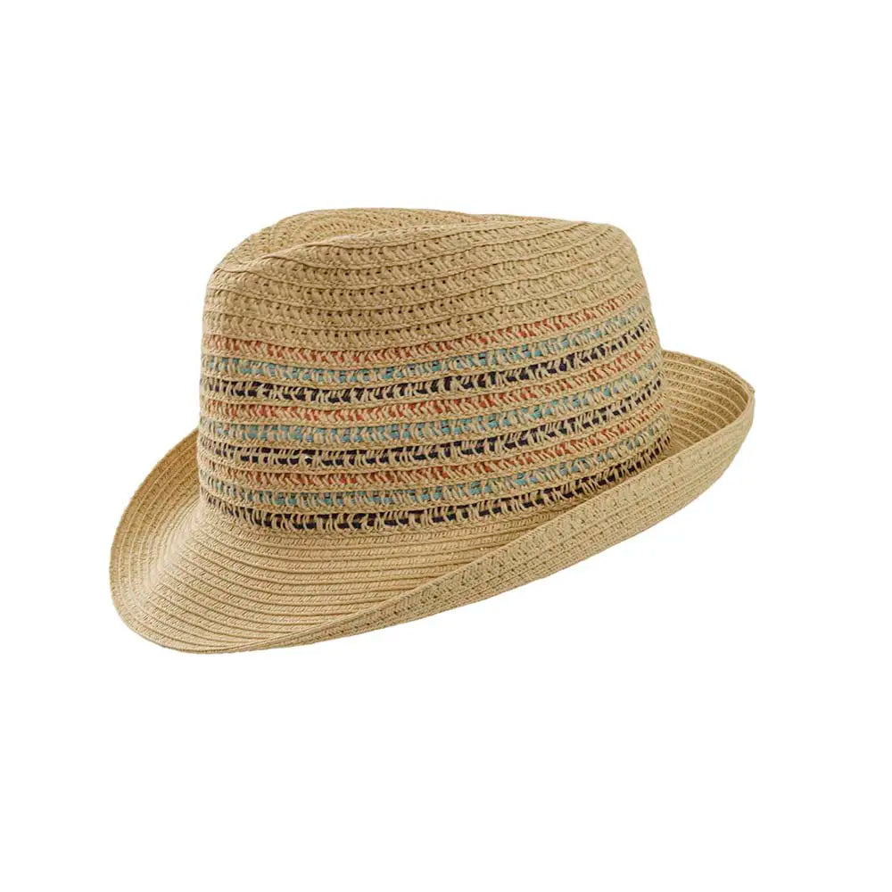 Seacliff Fedora Straw Hat Side View