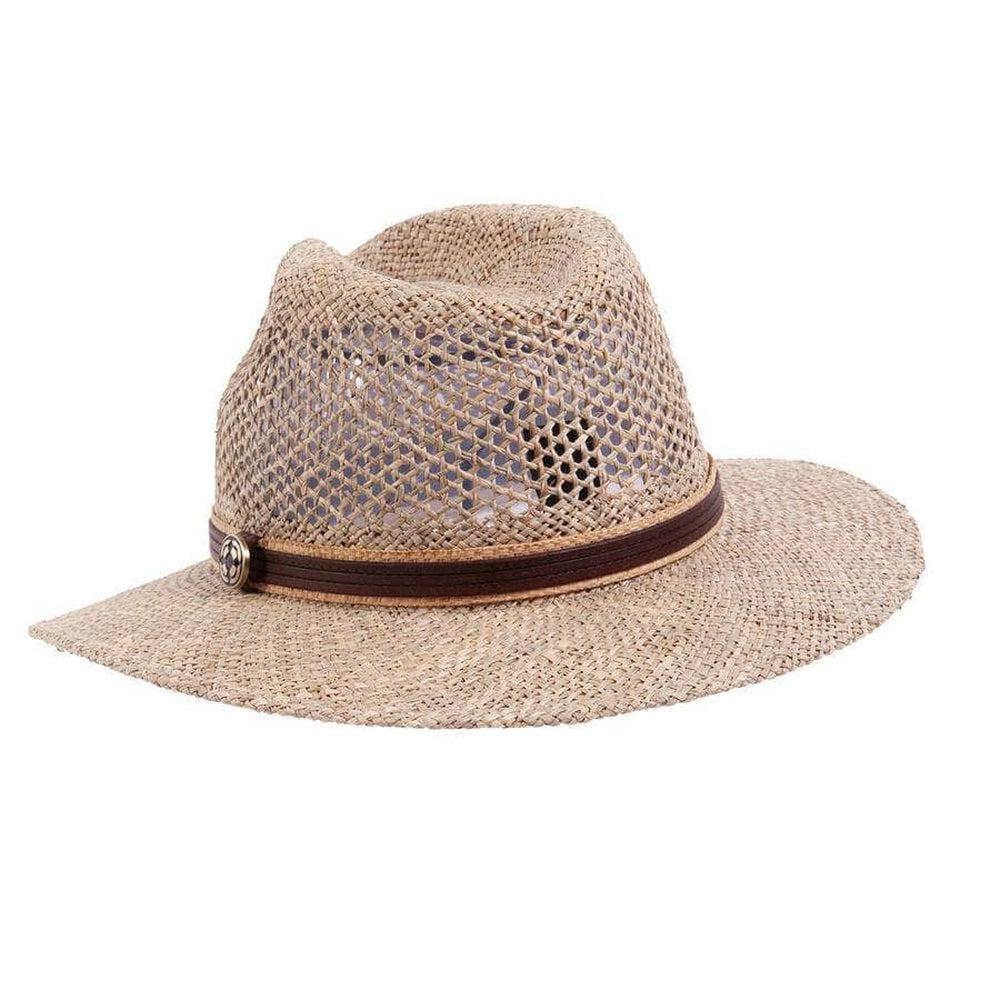 Seagrass Cubana Straw Sun Hat by American Hat Makers