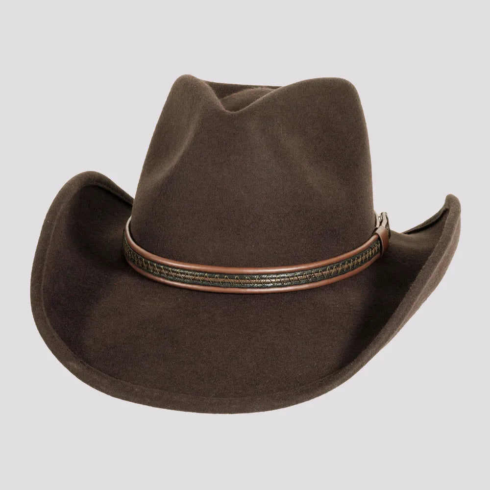 Showdown | Womens Crushable Wool Felt Western Outback Cowgirl Hat
