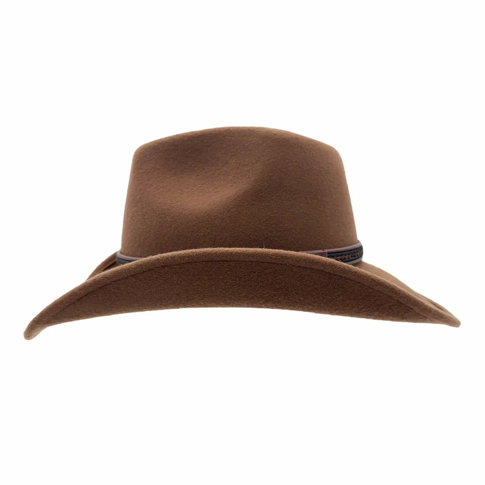 Showdown | Womens Crushable Wool Felt Western Outback Cowgirl Hat