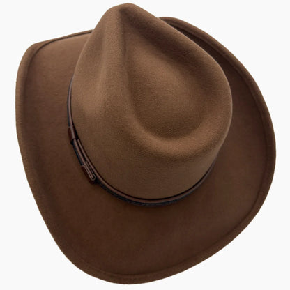 Showdown | Mens Crushable Wool Felt Western Outback Cowboy Hat