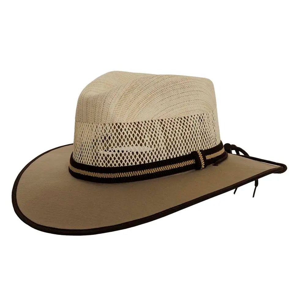 Sienna Sun Straw Hat Angled View